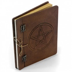 Medium Blank Pentacle Spell Book